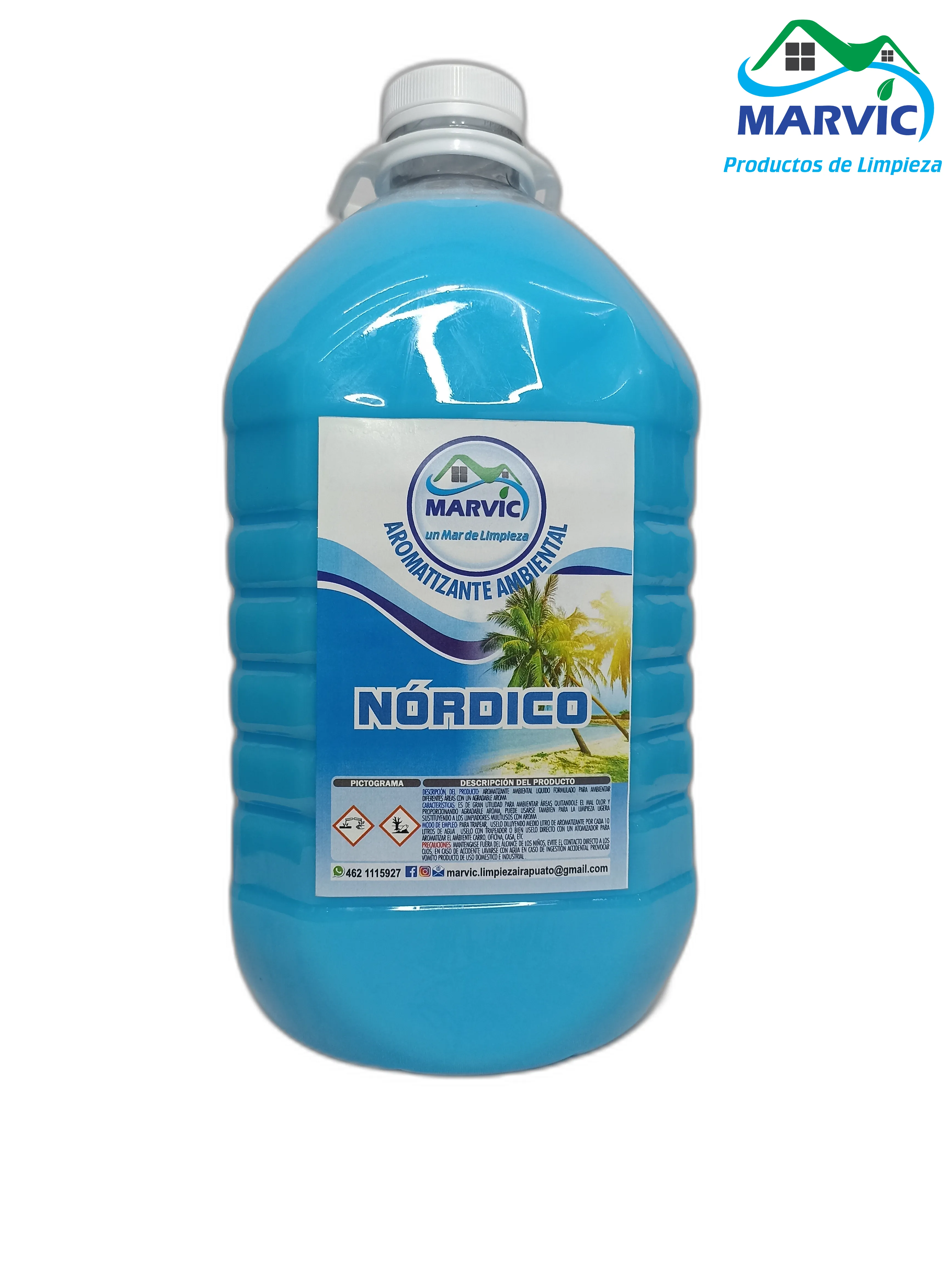 Marvic - Aromatizante Ambiental Líquido Nórdico