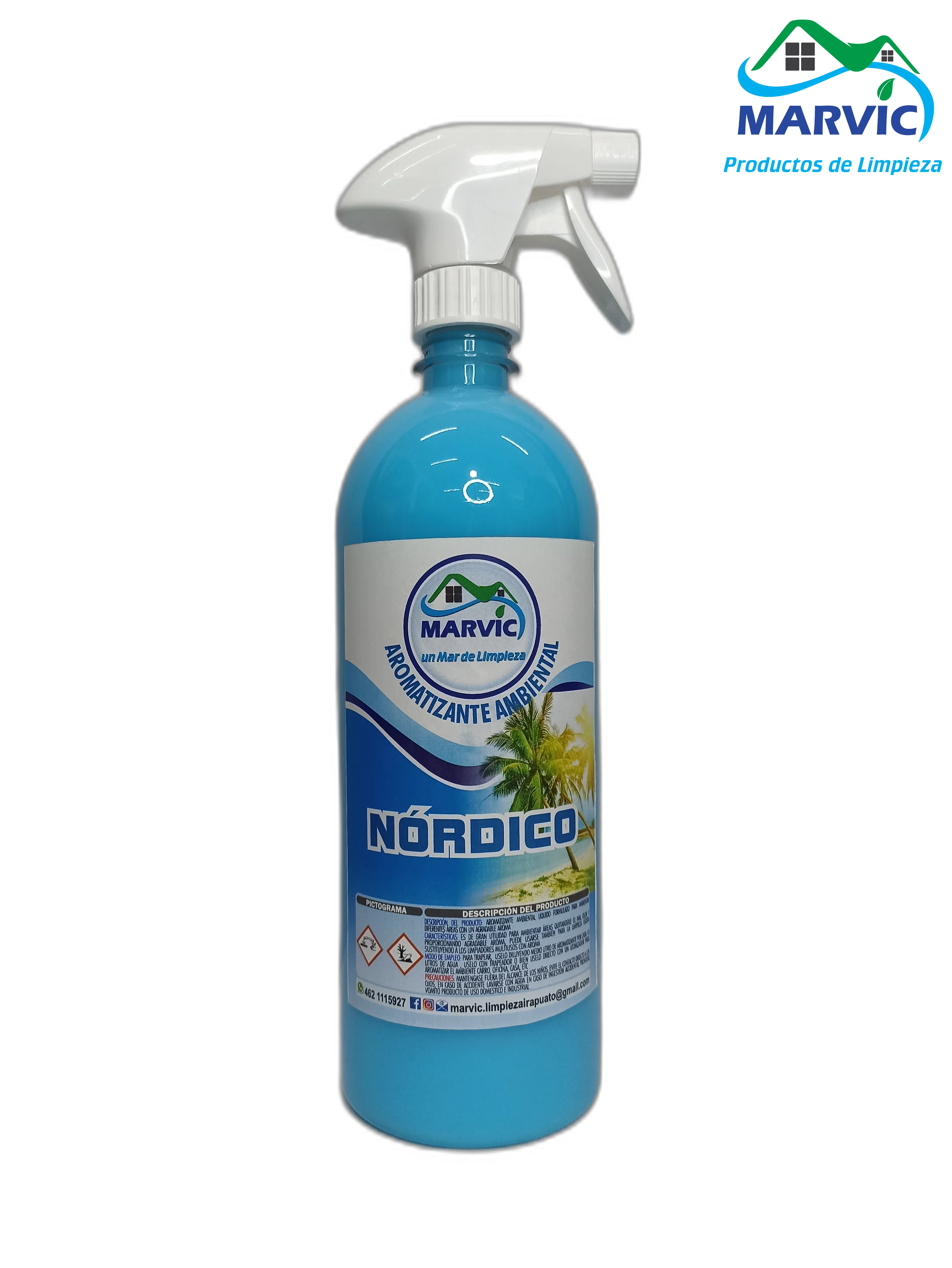 Marvic - Aromatizante Ambiental Líquido Nórdico